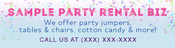 kids birthday party dunk tanks for rent