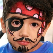 Family clean Party Face Painter Rentals in Franklin