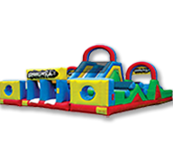 High Quality Inflatable Kids Obstacle Course Rentals in Cleveland