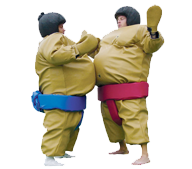 Fun Kids Sumo Suit Rentals For Parties in Huntington